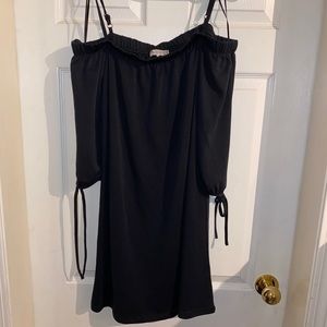 off the shoulder mini dress size S